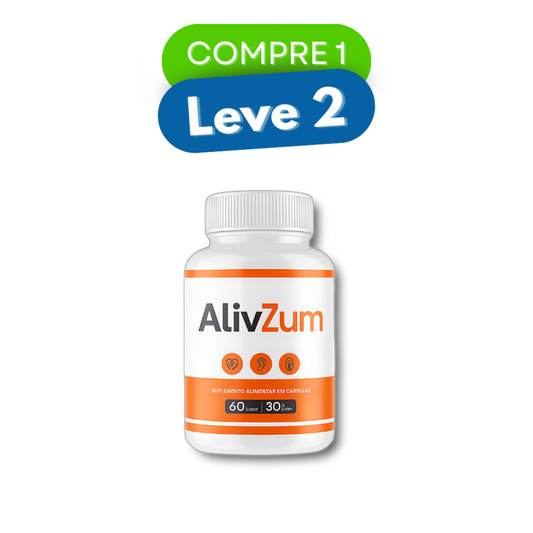 Alivzum - Suplemento Natural - Promoção Exclusiva + Frete Grátis